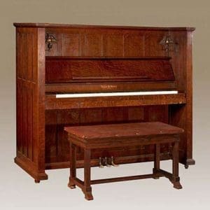 Vose & Sons Library Model Mission Upright Piano