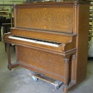 Vose & Sons Colonial Revival Upright Piano