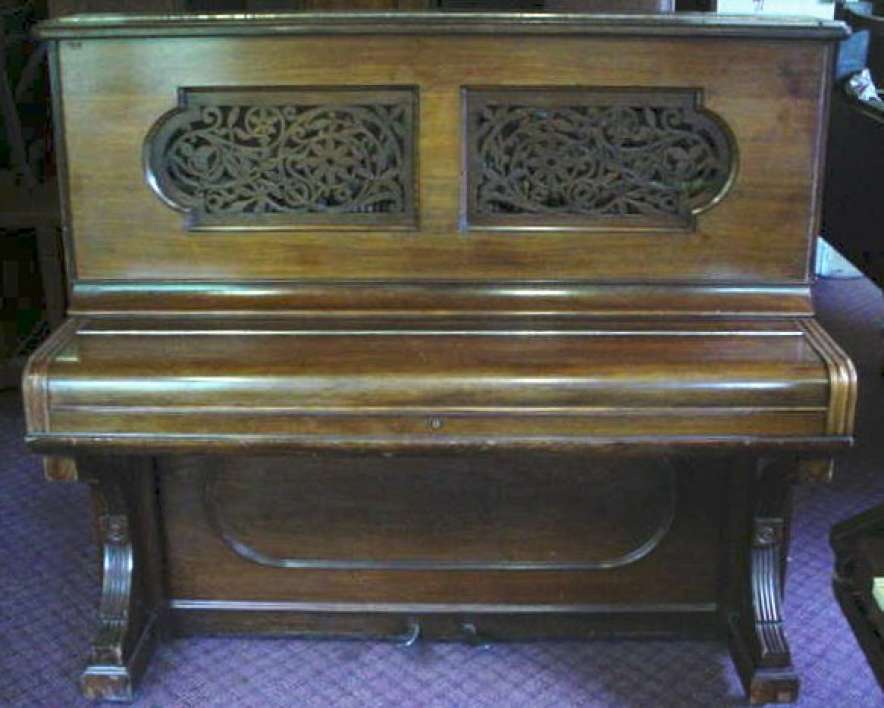 Steinway & Sons Eastlake Victorian Upright Piano - Antique Piano