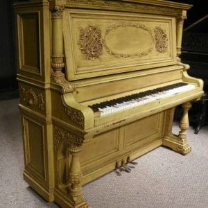 Shoninger Mahogany Louis XV Style Upright Piano