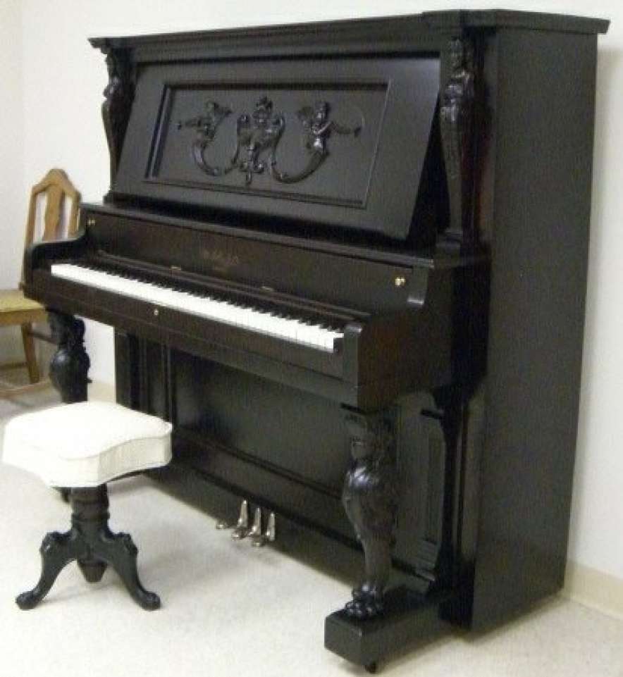 Schulz Victorian Upright Piano - Antique Piano Shop, Inc.