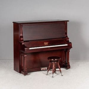 Schubert Mahogany Upright Piano