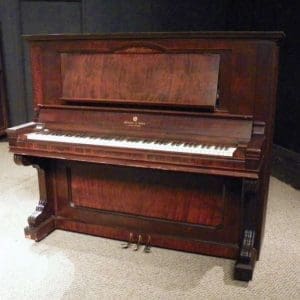 Mehlin Empire Style Upright Piano