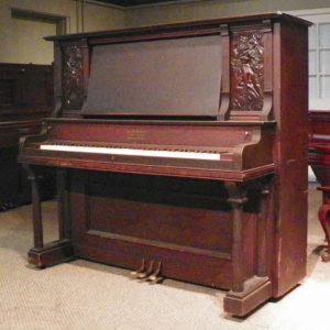 Lagonda Art Nouveau Style Upright Piano
