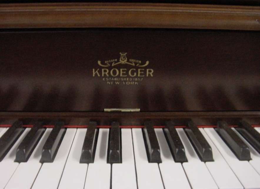 Kroeger Mahogany Upright Piano - Antique Piano Shop, Inc.