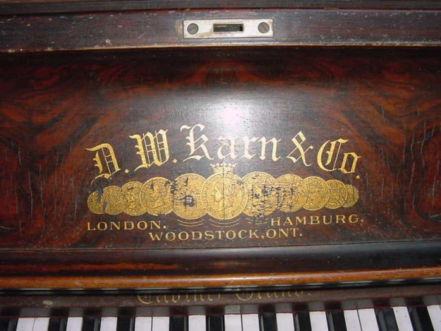 Karn Empire Revival Victorian Upright Piano - Antique Piano Shop, Inc.