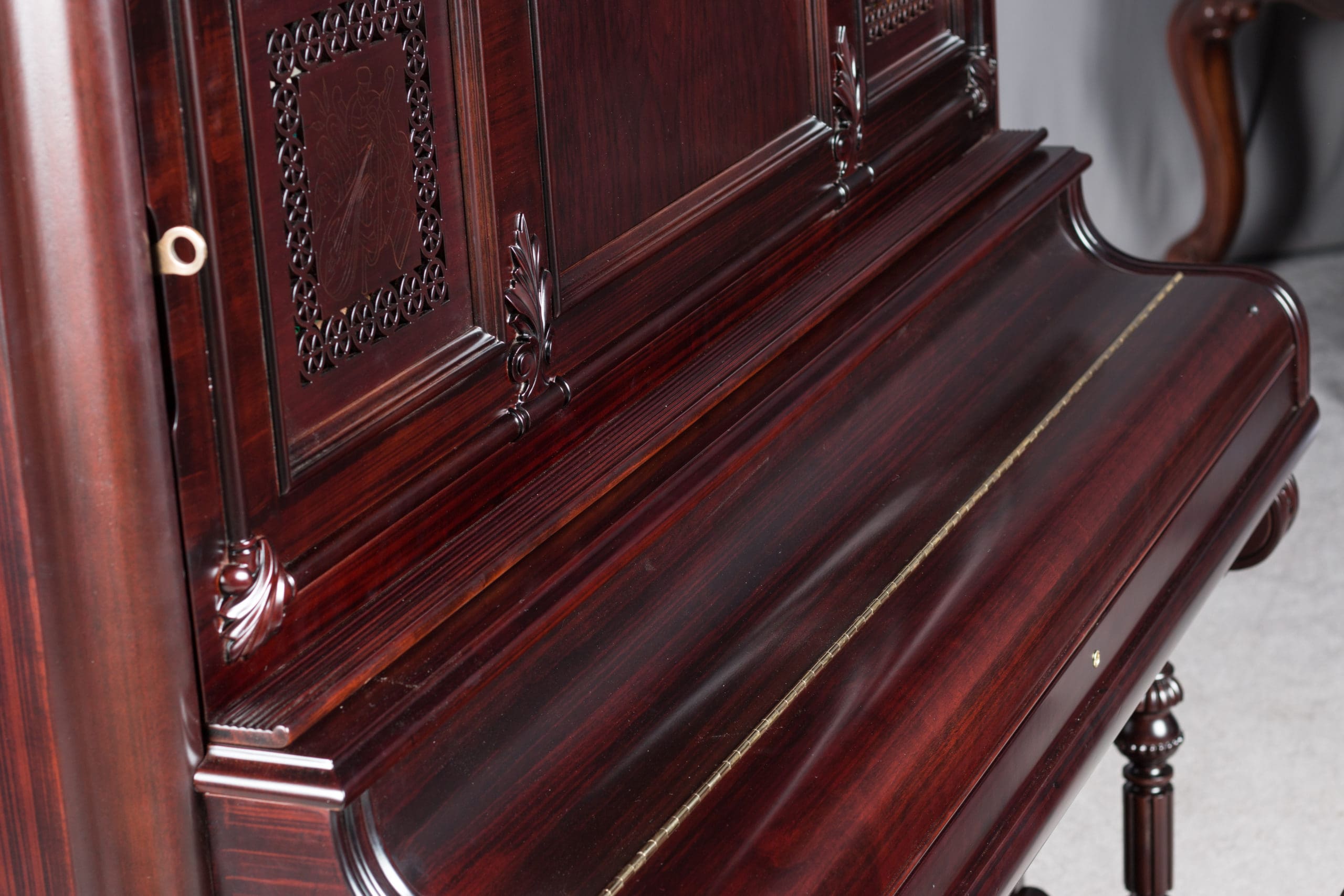 Ivers & Pond Victorian Upright Piano - Antique Piano Shop, Inc.