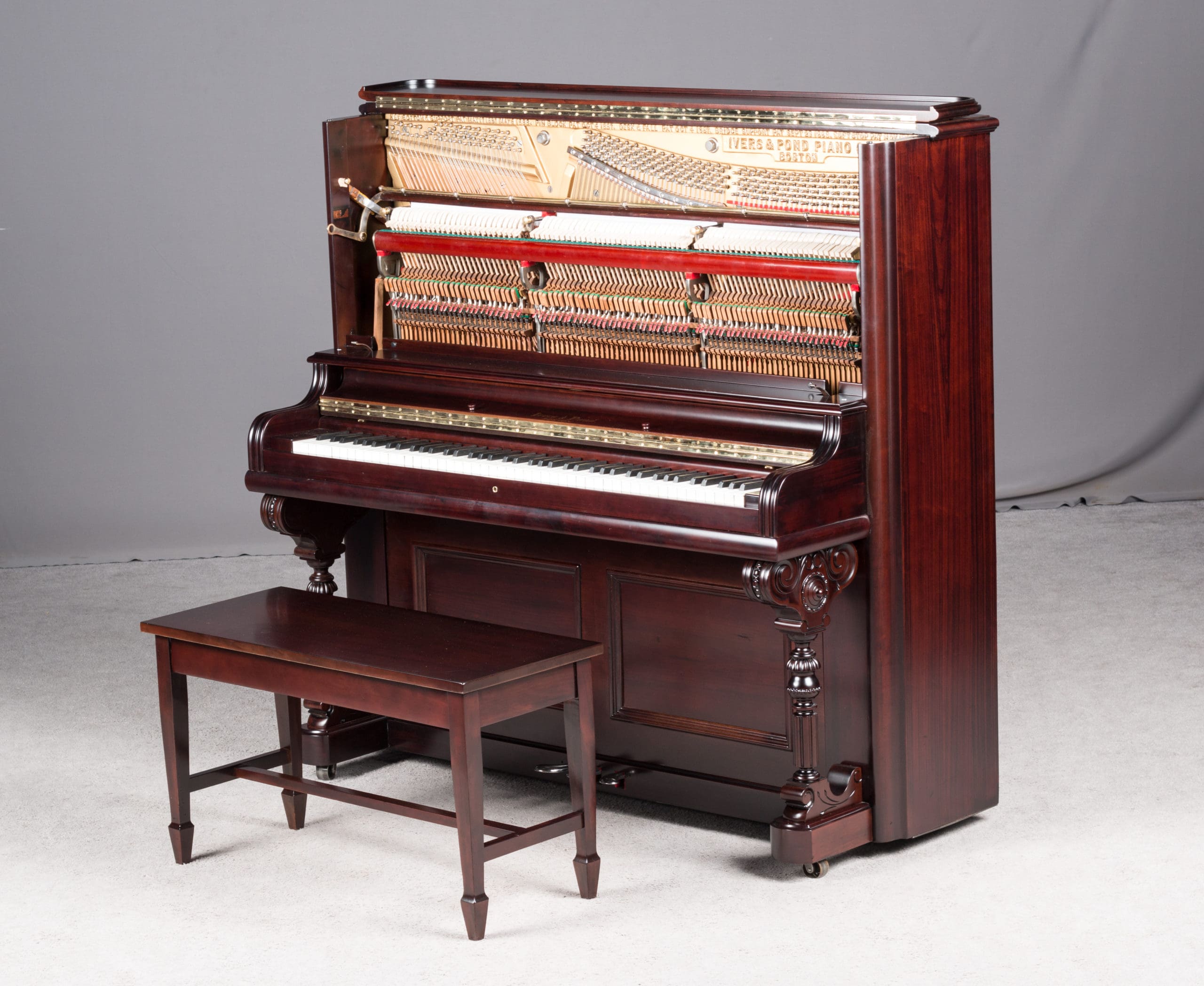 Ivers & Pond Victorian Upright Piano | Antique Piano Shop, Inc.