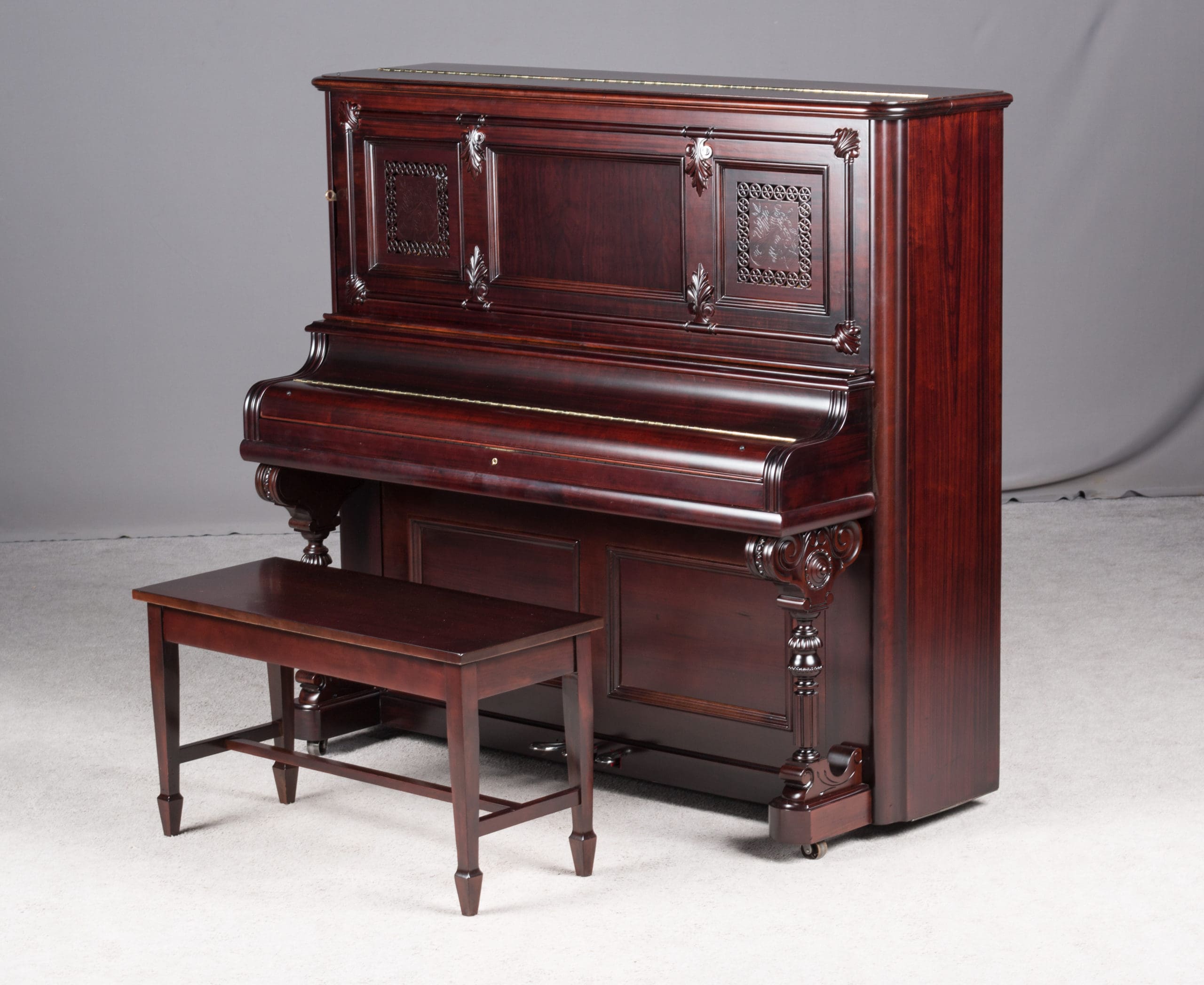 Ivers & Pond Victorian Upright Piano | Antique Piano Shop, Inc.
