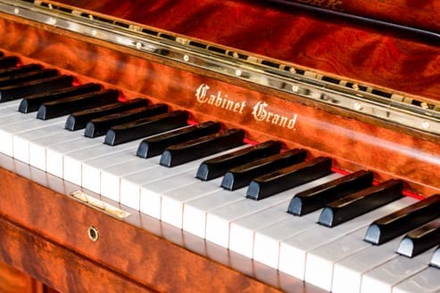 Fischer Rococo Victorian Upright Piano - Antique Piano Shop, Inc.