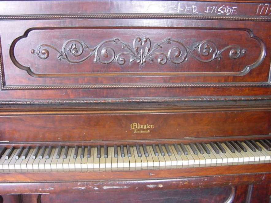 Ellington Victorian Upright Piano - Antique Piano Shop, Inc.