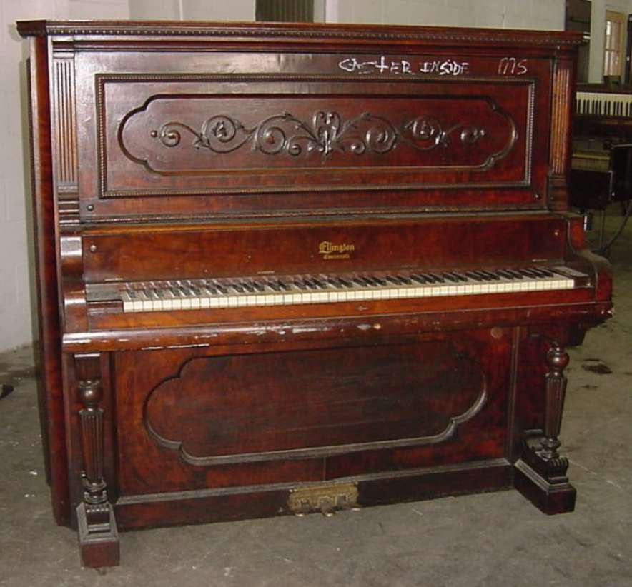 Ellington Victorian Upright Piano – Antique Piano Shop, Inc.
