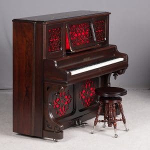 Chickering Victorian Upright Piano