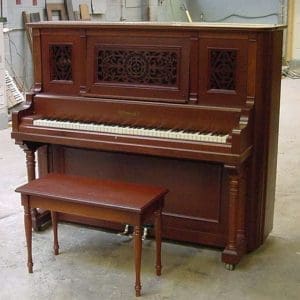 Chickering Sheraton Style Upright Piano