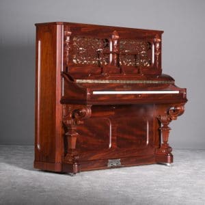 Weber Mahogany Victorian Upright Piano