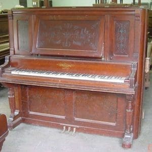 Chickering Mahogany Upright Piano