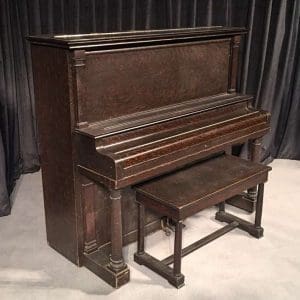 Kingsbury Oak Upright Piano