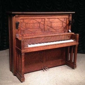 Adam Schaaf Mission Style Upright Piano
