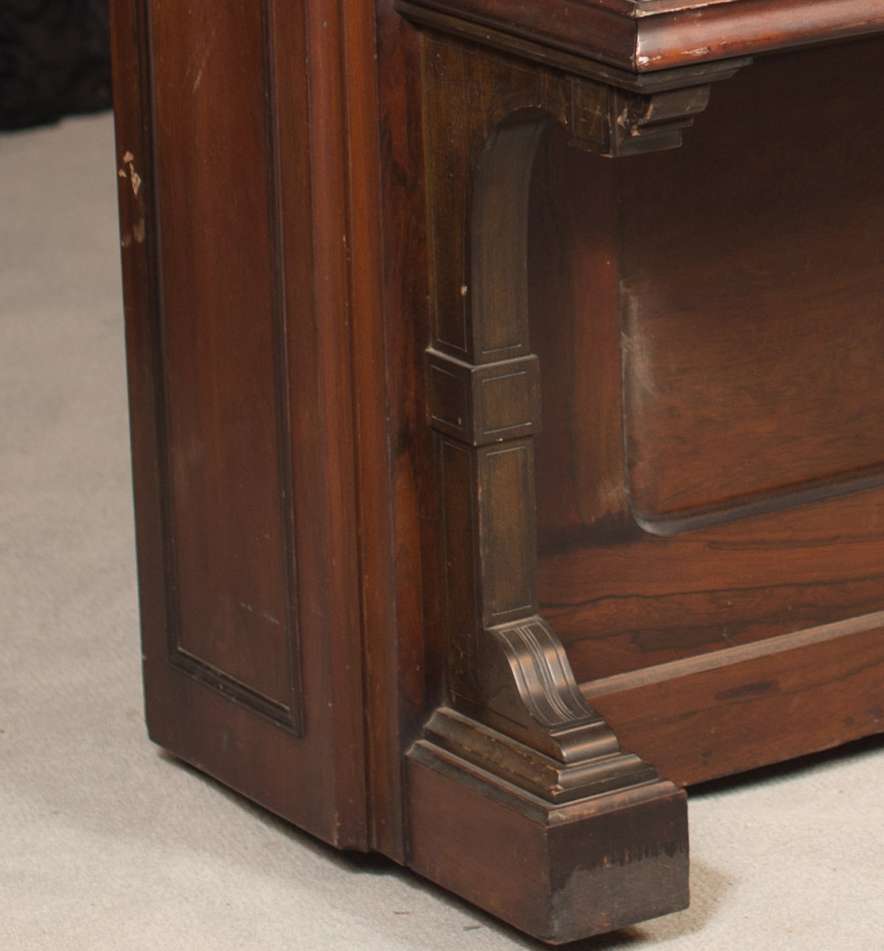 Knabe Rosewood Victorian Upright Piano - Antique Piano Shop, Inc.