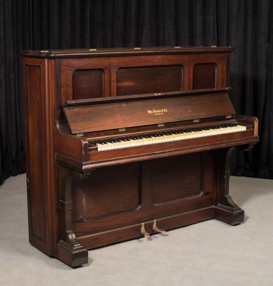 Knabe Rosewood Victorian Upright Piano - Antique Piano Shop, Inc.