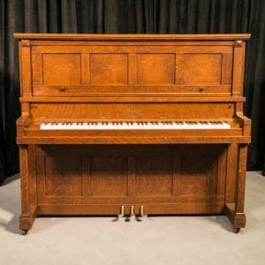 D. W. Karn Mission/Arts & Crafts Style Upright Piano