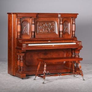 Strich & Zeidler Model G Empire Upright Piano