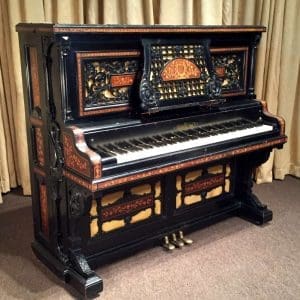 Chickering Custom Commissioned Upright Grand Piano