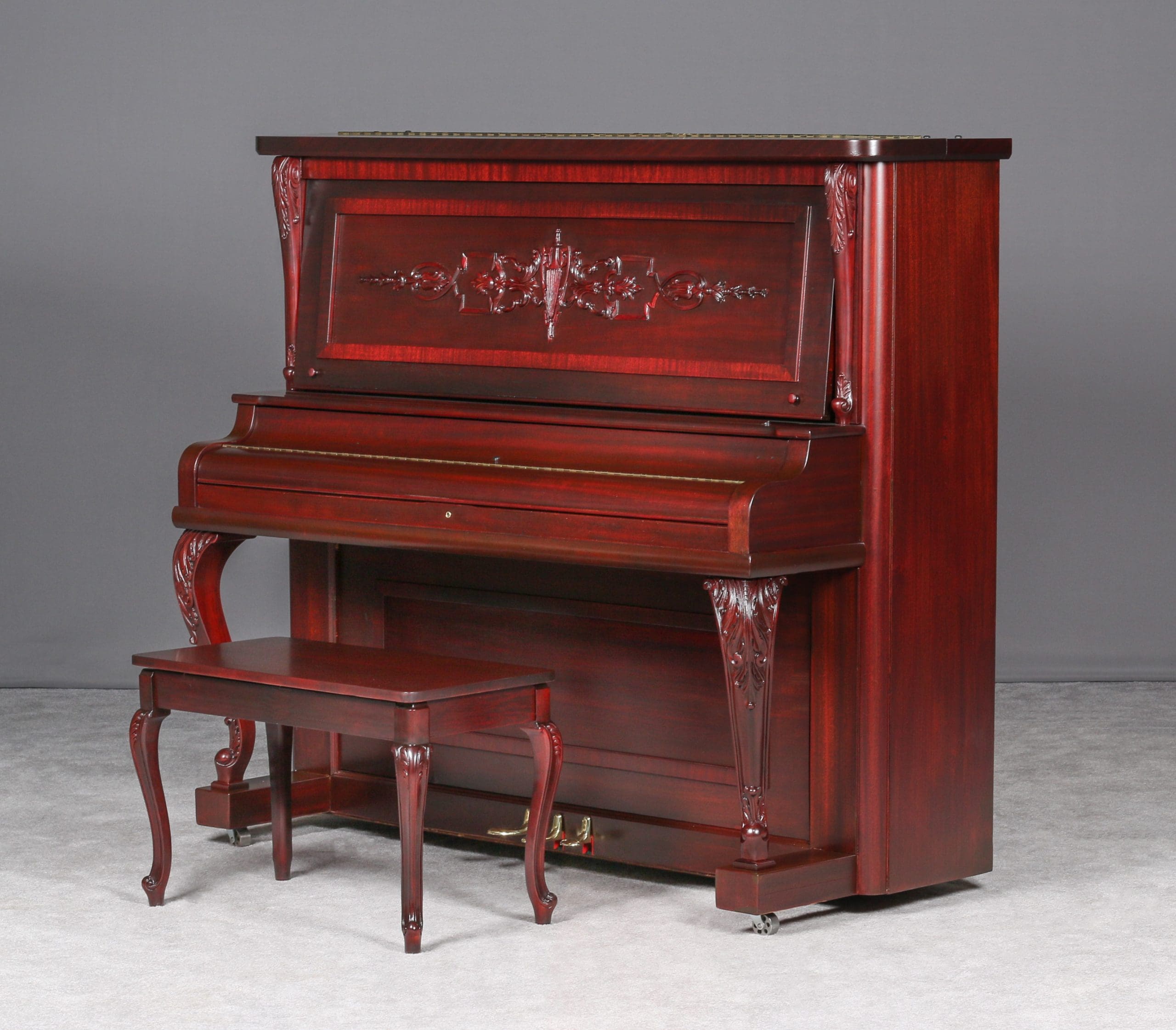 Lindenberg Louis XV Upright Piano - Antique Piano Shop, Inc.