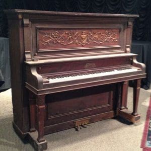 Schiller Late Victorian Style Upright Piano