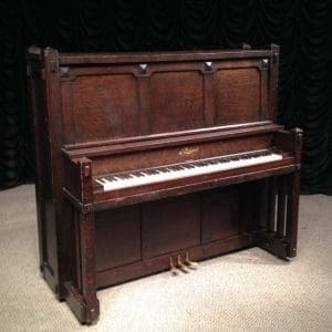 Packard Arts & Crafts / Mission Style Upright Piano