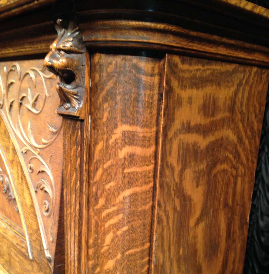 Price & Teeple Victorian Oak Upright Piano - Antique Piano Shop, Inc.