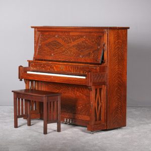 Hamilton Mission/Craftsman Style Upright Piano