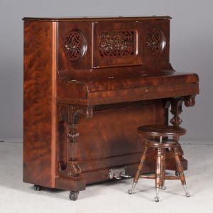 Small Boudoir Size Briggs Victorian Upright Piano