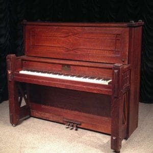 Kurtzmann Arts & Crafts Style Upright Piano