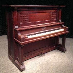 Melville Clark Craftsman Style Upright Piano