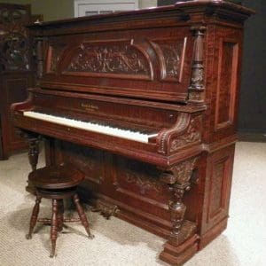 Bush & Gerts Rococo Victorian Upright Piano