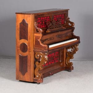 Pease Rococo Victorian Upright Piano