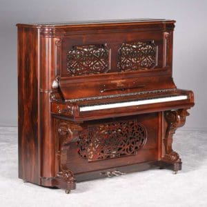 Beautiful Steinway & Sons Victorian Upright Piano