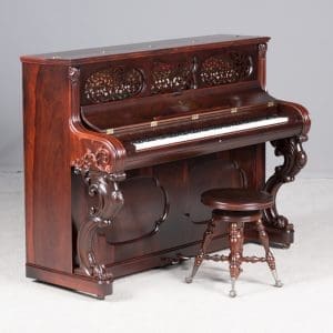Early Steinway & Sons Cottage Size Upright Piano