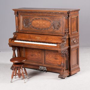 B. Shoninger Louis XV "Salon" Model Upright Piano