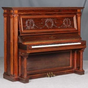 Custom Designed Knabe Greco-Roman Style Upright Piano