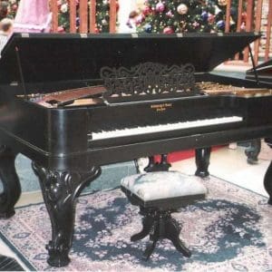 Steinway & Sons Ebony Square Grand Piano