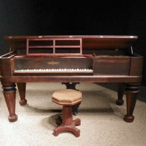 Original Early Chickering Square Grand Piano