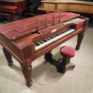 Fischer Empire Style Square Grand Piano