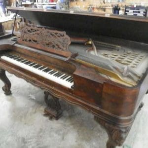 Decker & Brothers Rosewood Square Grand Piano