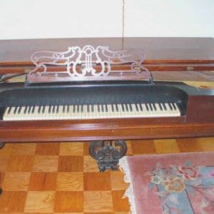 Chickering Rococo Victorian Square Grand Piano