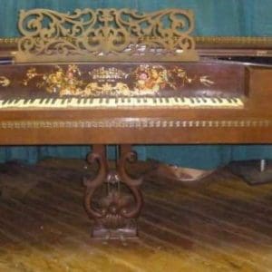 Lighte, Newton & Bradbury Victorian Square Piano
