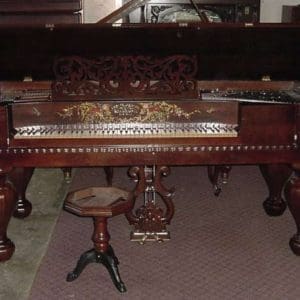 Lighte, Newton & Bradbury Square Grand Piano