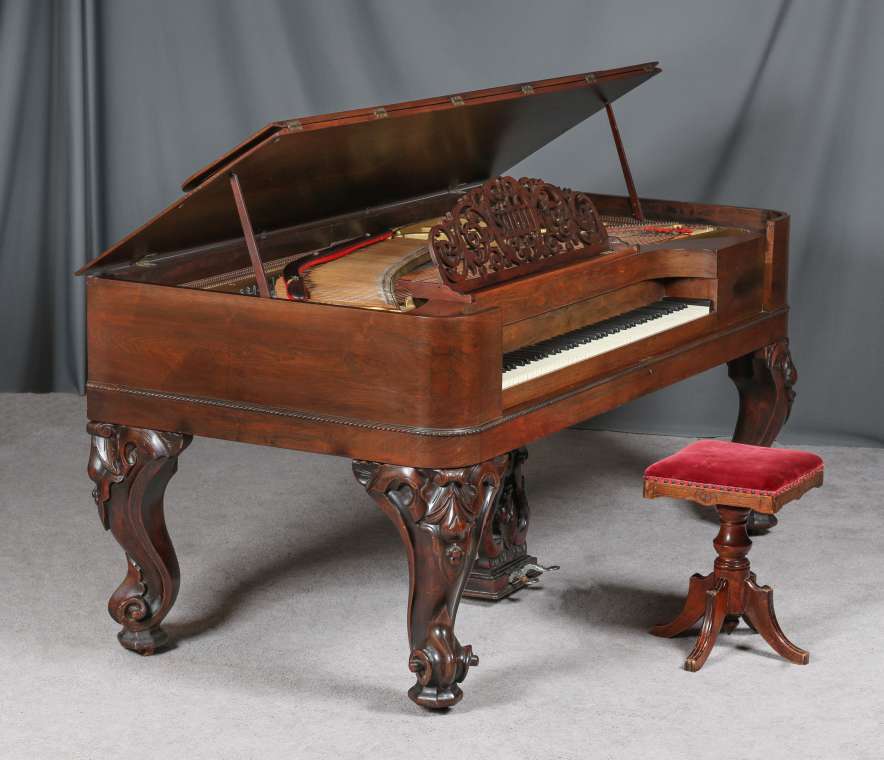 Charles M. Stieff Victorian Square Grand Piano - Antique Piano