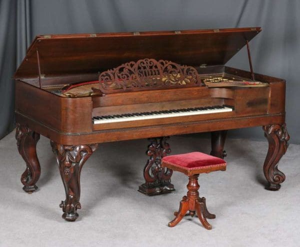 Charles M. Stieff Victorian Square Grand Piano – Antique Piano